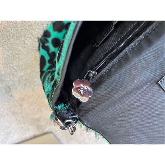 Rare⭐️ Eric Javits Calf hair leopard handbag, $475 - Picture 8 of 13
